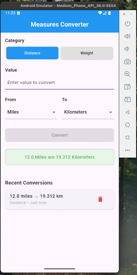 Android Measurements